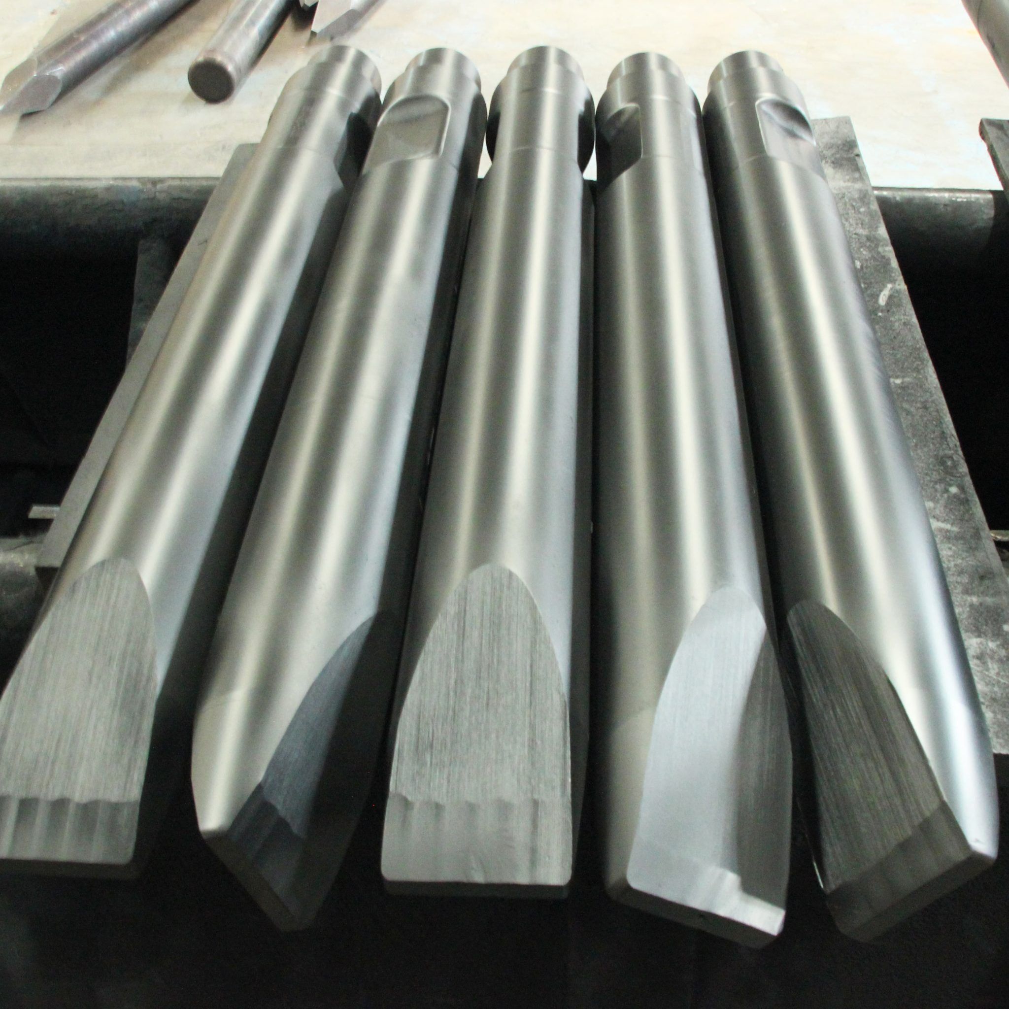 TSG-46A Moil Type Excavator Hydraulic Breaker Chisels Points Bits ...